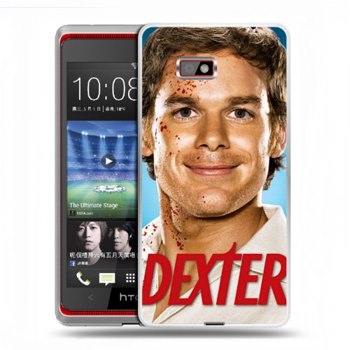 Дизайнерский силиконовый чехол для HTC Desire 600 Декстер