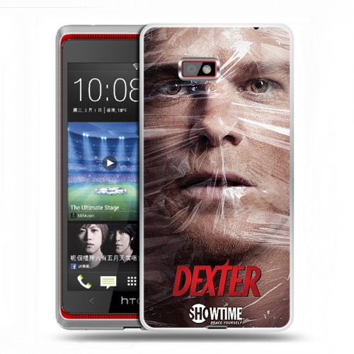Дизайнерский силиконовый чехол для HTC Desire 600 Декстер