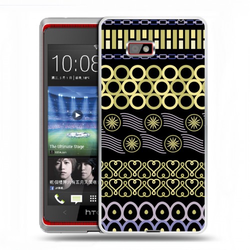 Дизайнерский силиконовый чехол для HTC Desire 600 Мультикультурная этника