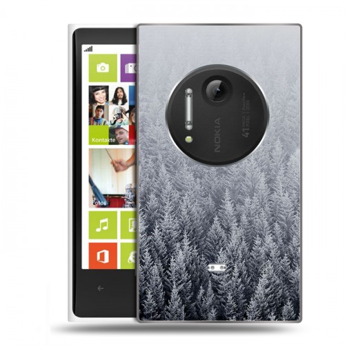 Дизайнерский пластиковый чехол для Nokia Lumia 1020 Зима