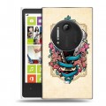 Дизайнерский пластиковый чехол для Nokia Lumia 1020 Таинственные гербы