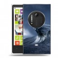 Дизайнерский пластиковый чехол для Nokia Lumia 1020 волны