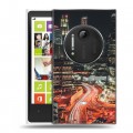 Дизайнерский пластиковый чехол для Nokia Lumia 1020 Сингапур