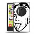 Дизайнерский пластиковый чехол для Nokia Lumia 1020 Альберт Эйнштейн