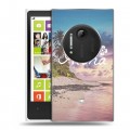 Дизайнерский пластиковый чехол для Nokia Lumia 1020 Hawaii