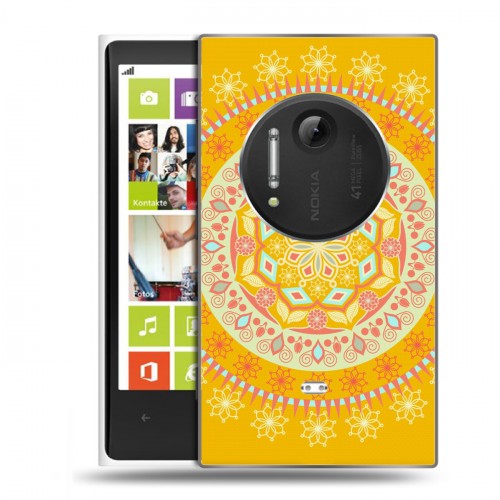 Дизайнерский пластиковый чехол для Nokia Lumia 1020 Мандалы