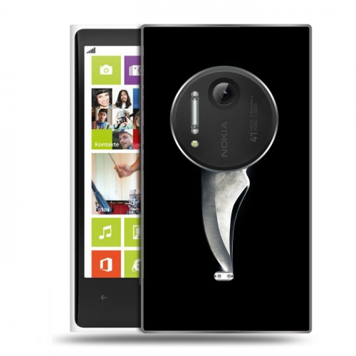Дизайнерский пластиковый чехол для Nokia Lumia 1020 Хэллоуин