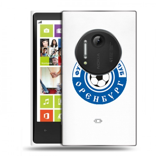 Полупрозрачный дизайнерский пластиковый чехол для Nokia Lumia 1020