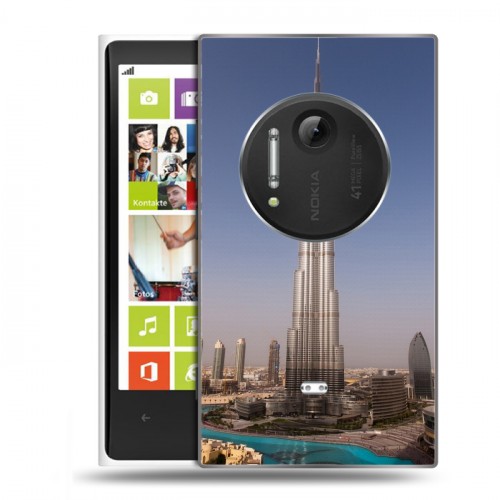 Дизайнерский пластиковый чехол для Nokia Lumia 1020 Дубаи