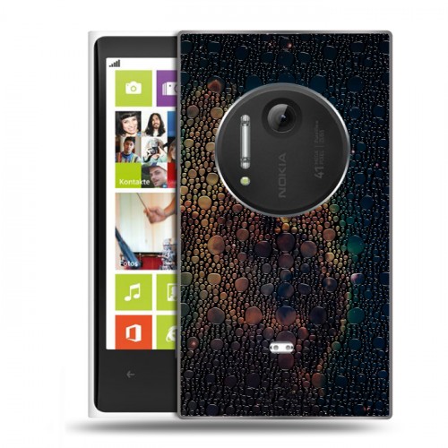 Дизайнерский пластиковый чехол для Nokia Lumia 1020 Кожа хамелеона