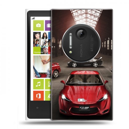 Дизайнерский пластиковый чехол для Nokia Lumia 1020 Toyota