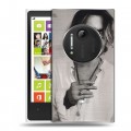 Дизайнерский пластиковый чехол для Nokia Lumia 1020 Джонни Депп
