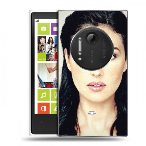 Дизайнерский пластиковый чехол для Nokia Lumia 1020 Моника Белуччи
