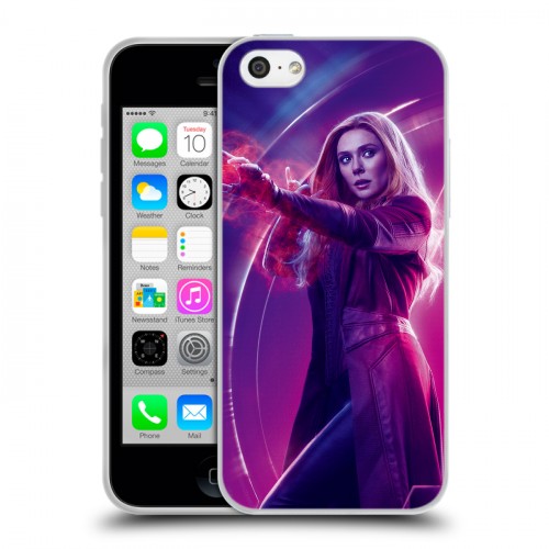 Дизайнерский пластиковый чехол для Iphone 5c Мстители: Война бесконечности