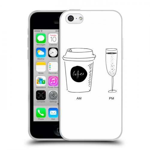 Дизайнерский пластиковый чехол для Iphone 5c Истина в вине