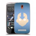 Дизайнерский пластиковый чехол для HTC Desire 500 Аватар