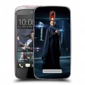 Дизайнерский пластиковый чехол для HTC Desire 500 Star Wars : The Last Jedi