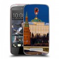Дизайнерский пластиковый чехол для HTC Desire 500 Москва