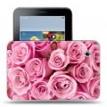 Дизайнерский силиконовый чехол для Samsung Galaxy Tab 2 7.0 Розы