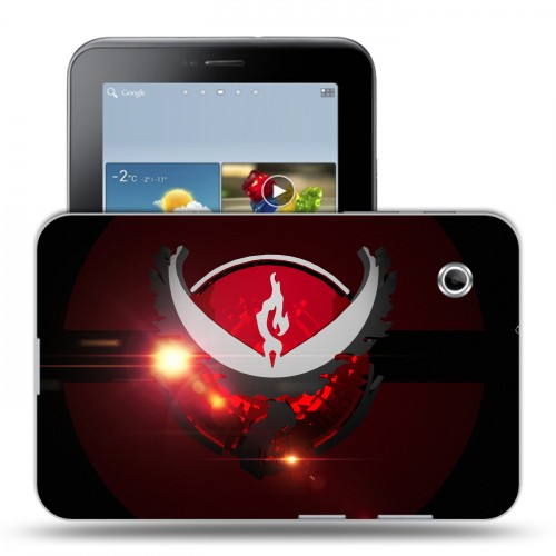 Дизайнерский силиконовый чехол для Samsung Galaxy Tab 2 7.0 Pokemon Go