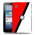 Дизайнерский силиконовый чехол для Samsung Galaxy Tab 2 7.0 Pokemon Go
