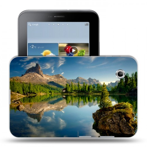 Дизайнерский силиконовый чехол для Samsung Galaxy Tab 2 7.0 озеро