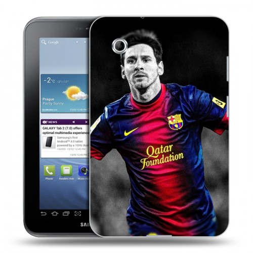 Дизайнерский силиконовый чехол для Samsung Galaxy Tab 2 7.0