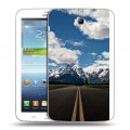Дизайнерский силиконовый чехол для Samsung Galaxy Tab 3 7.0 Горы
