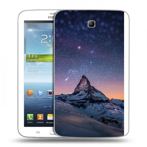 Дизайнерский силиконовый чехол для Samsung Galaxy Tab 3 7.0 Горы