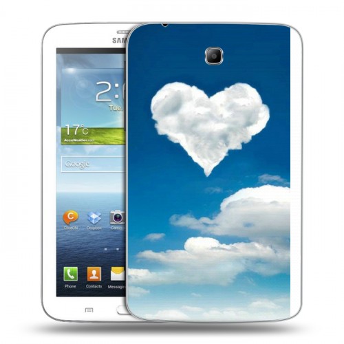 Дизайнерский силиконовый чехол для Samsung Galaxy Tab 3 7.0 Небо