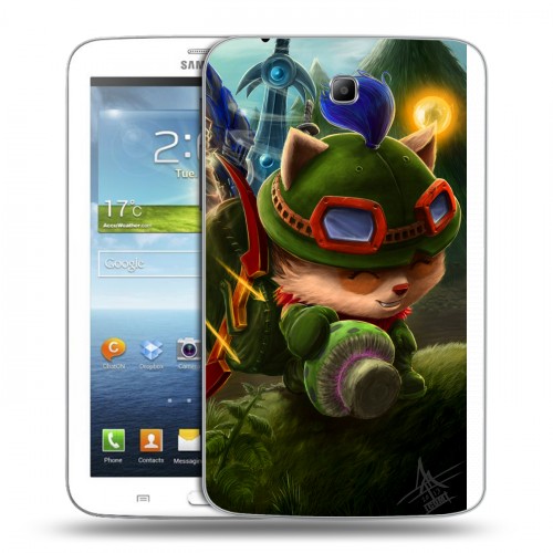 Дизайнерский силиконовый чехол для Samsung Galaxy Tab 3 7.0 League of Legends