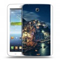 Дизайнерский силиконовый чехол для Samsung Galaxy Tab 3 7.0 ночь