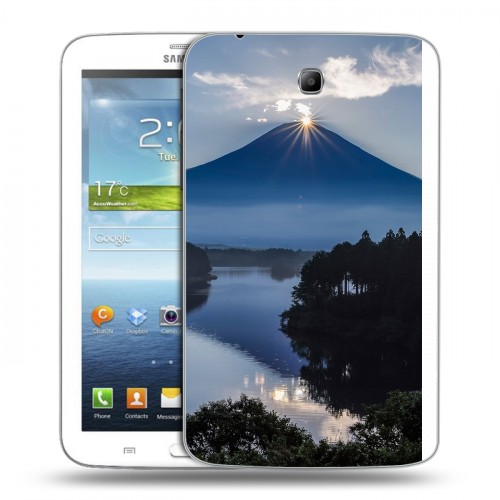 Дизайнерский силиконовый чехол для Samsung Galaxy Tab 3 7.0 восход