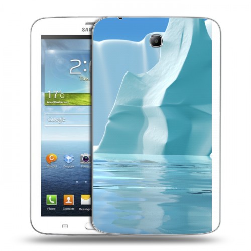 Дизайнерский силиконовый чехол для Samsung Galaxy Tab 3 7.0 айсберг