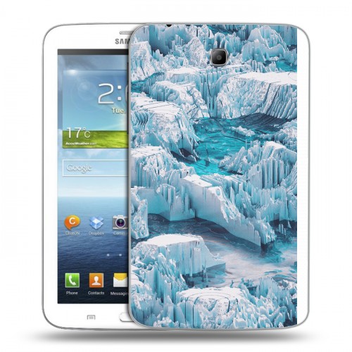 Дизайнерский силиконовый чехол для Samsung Galaxy Tab 3 7.0 айсберг