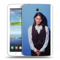 Дизайнерский силиконовый чехол для Samsung Galaxy Tab 3 7.0 Джонни Депп