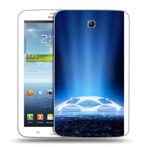Дизайнерский силиконовый чехол для Samsung Galaxy Tab 3 7.0 лига чемпионов