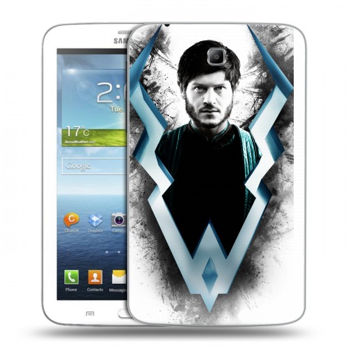 Дизайнерский силиконовый чехол для Samsung Galaxy Tab 3 7.0 Сверхлюди