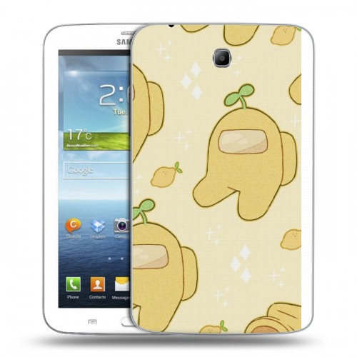 Дизайнерский силиконовый чехол для Samsung Galaxy Tab 3 7.0 Among Us
