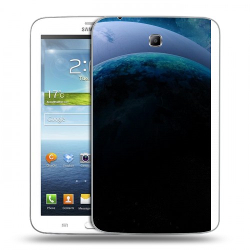 Дизайнерский силиконовый чехол для Samsung Galaxy Tab 3 7.0 Астероиды