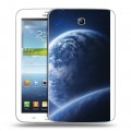 Дизайнерский силиконовый чехол для Samsung Galaxy Tab 3 7.0 Орбита