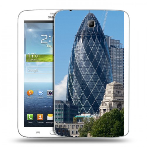 Дизайнерский силиконовый чехол для Samsung Galaxy Tab 3 7.0 Лондон