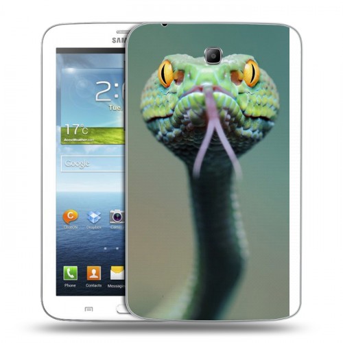 Дизайнерский силиконовый чехол для Samsung Galaxy Tab 3 7.0 Змеи