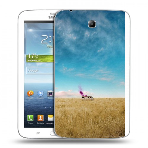 Дизайнерский силиконовый чехол для Samsung Galaxy Tab 3 7.0 Во все тяжкие