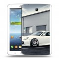 Дизайнерский силиконовый чехол для Samsung Galaxy Tab 3 7.0 Porsche
