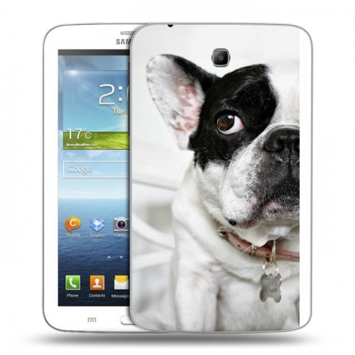 Дизайнерский силиконовый чехол для Samsung Galaxy Tab 3 7.0 Собаки