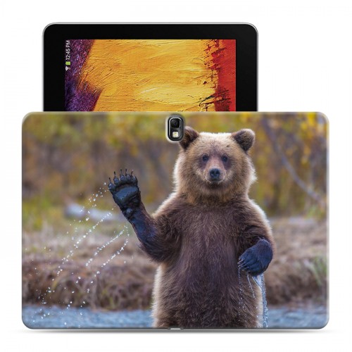Дизайнерский силиконовый чехол для Samsung Galaxy Note 10.1 2014 editon Медведи