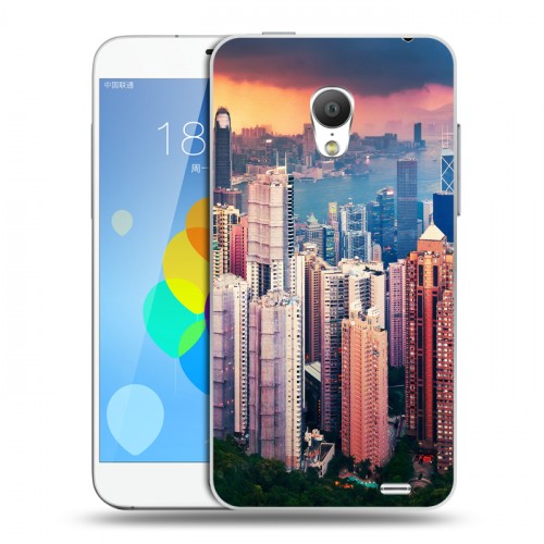 Дизайнерский силиконовый чехол для  Meizu MX3 Гонконг