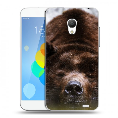 Дизайнерский пластиковый чехол для  Meizu MX3 Медведи