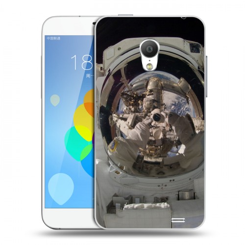 Дизайнерский силиконовый чехол для  Meizu MX3 Космонавт